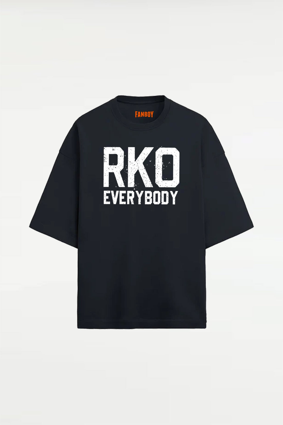WWE Randy Orton RKO Everybody T-Shirt – premium oversized wrestling fan apparel online at TheFanboy.in for true WWE Universe fans in India.