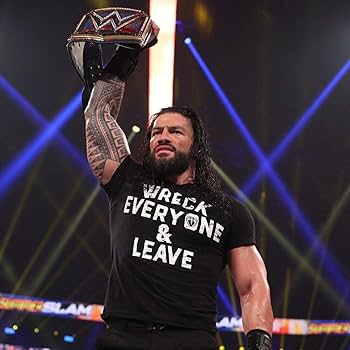Wreck Everyone and Leave Roman Reigns T-Shirt at thefanboy 