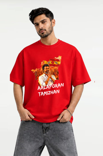 Aalaporan Tamizhan Thalapathy Tribute T-Shirt