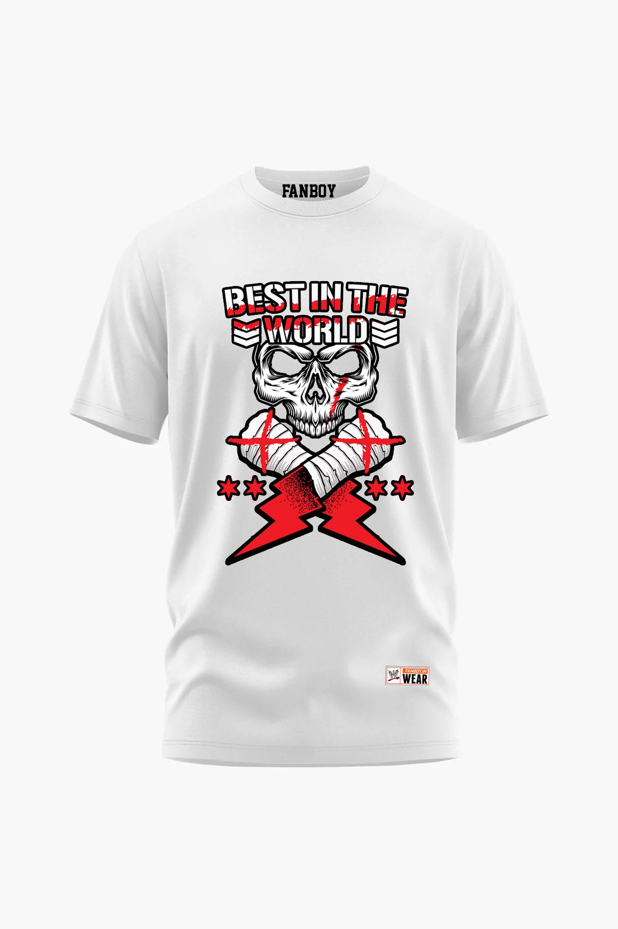 CM Punk Skull T-Shirt – Best in the World WWE Tee