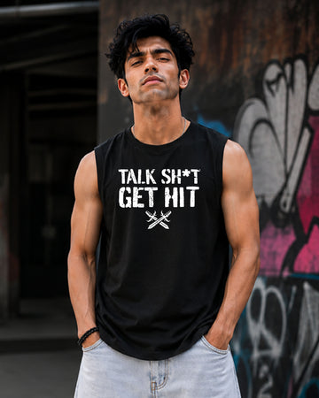 Brock Lesnar Talk Sh*t Get Hit T-Shirt Online in India