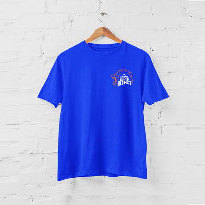 CSK IPL T-Shirts Royal Blue