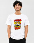 Ennada Periya KPOP Hiphop Tamizha Theriuma Tamil graphic T-shirt front view from TheFanboy.in