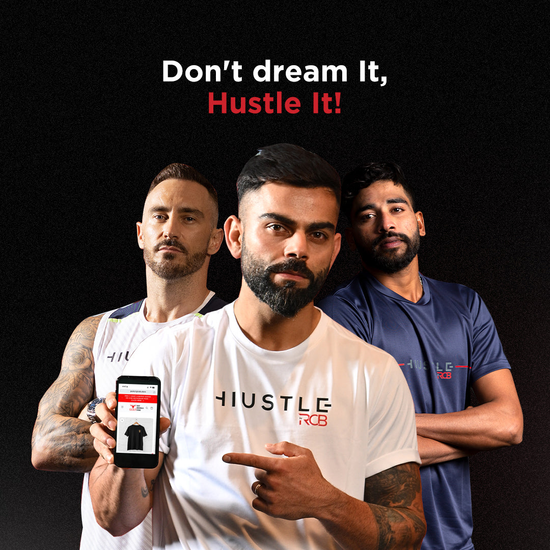 Hustle by Rcb T-shirt