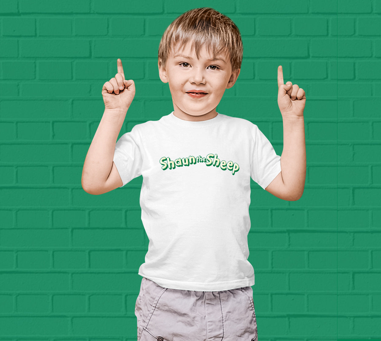 Shaun the Sheep - Typography Printed t shirt