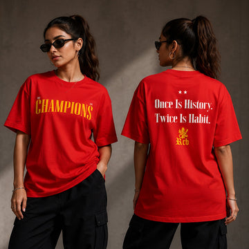 rcb champions t shirt