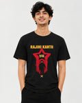 Super One Rajini fan T-shirt front view, Superstar Rajinikanth-inspired Tamil cinema graphic tee from TheFanboy.in