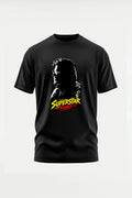 Super Star FanBoy Rajinikanth fan T-shirt front view, Tamil cinema graphic tee from TheFanboy.in
