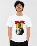 Thalaivar Jailer Rajinikanth fan T-shirt front view, Tamil cinema graphic tee from TheFanboy.in