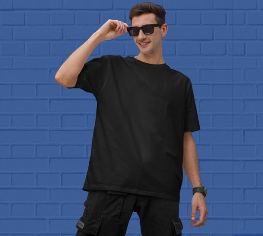 Buy-Black-Oversized-Tshirts-for men-online