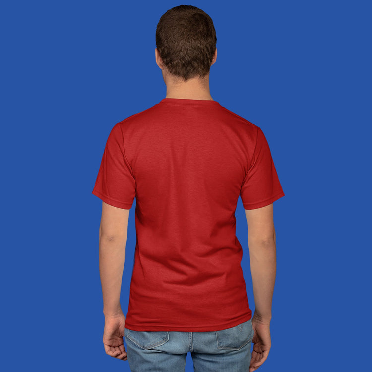 Buy Red t shirt for men at goat prints
