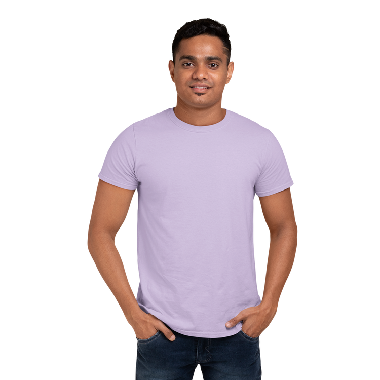 Buy Lavender t shirt for men at goat prints