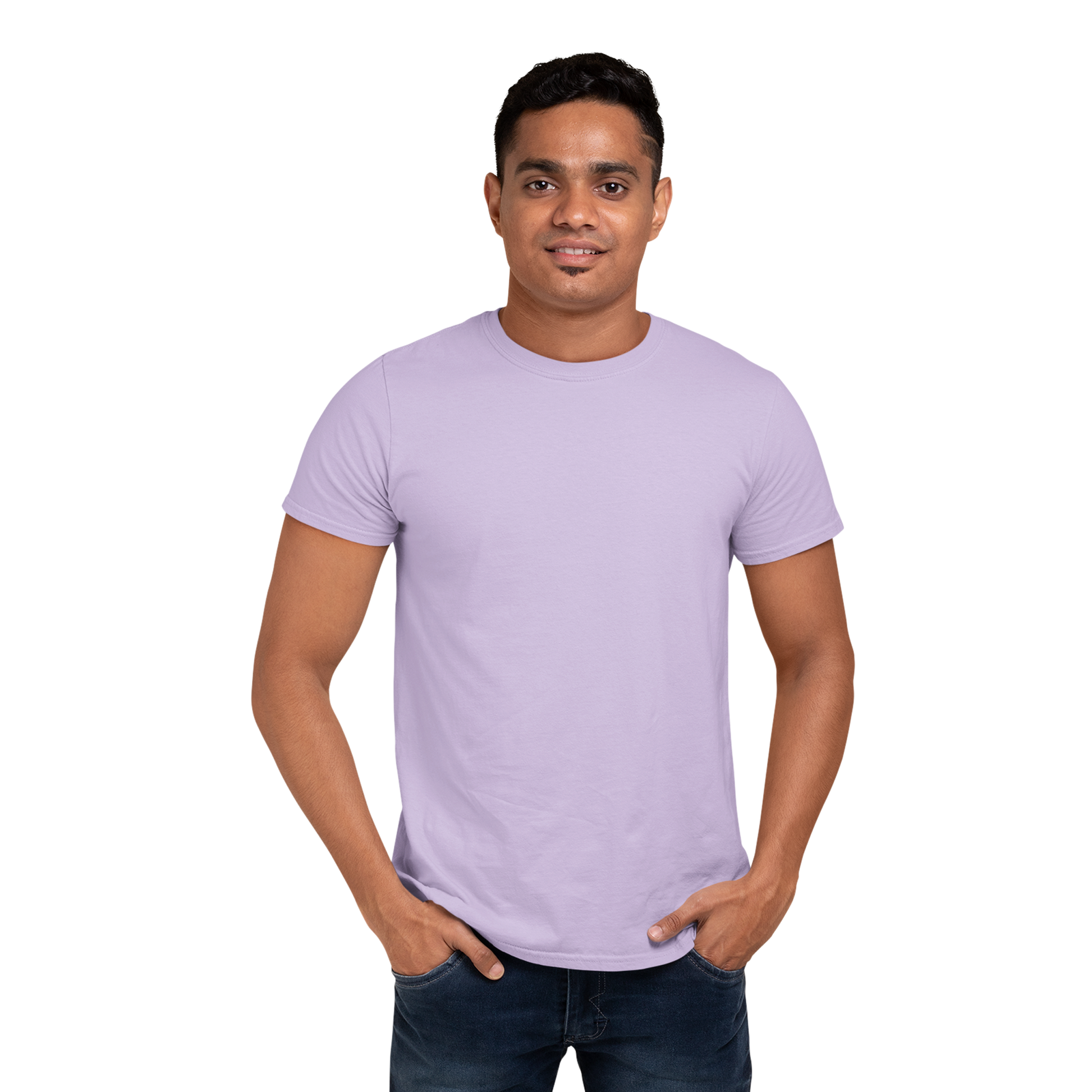 Buy Lavender t shirt for men at goat prints