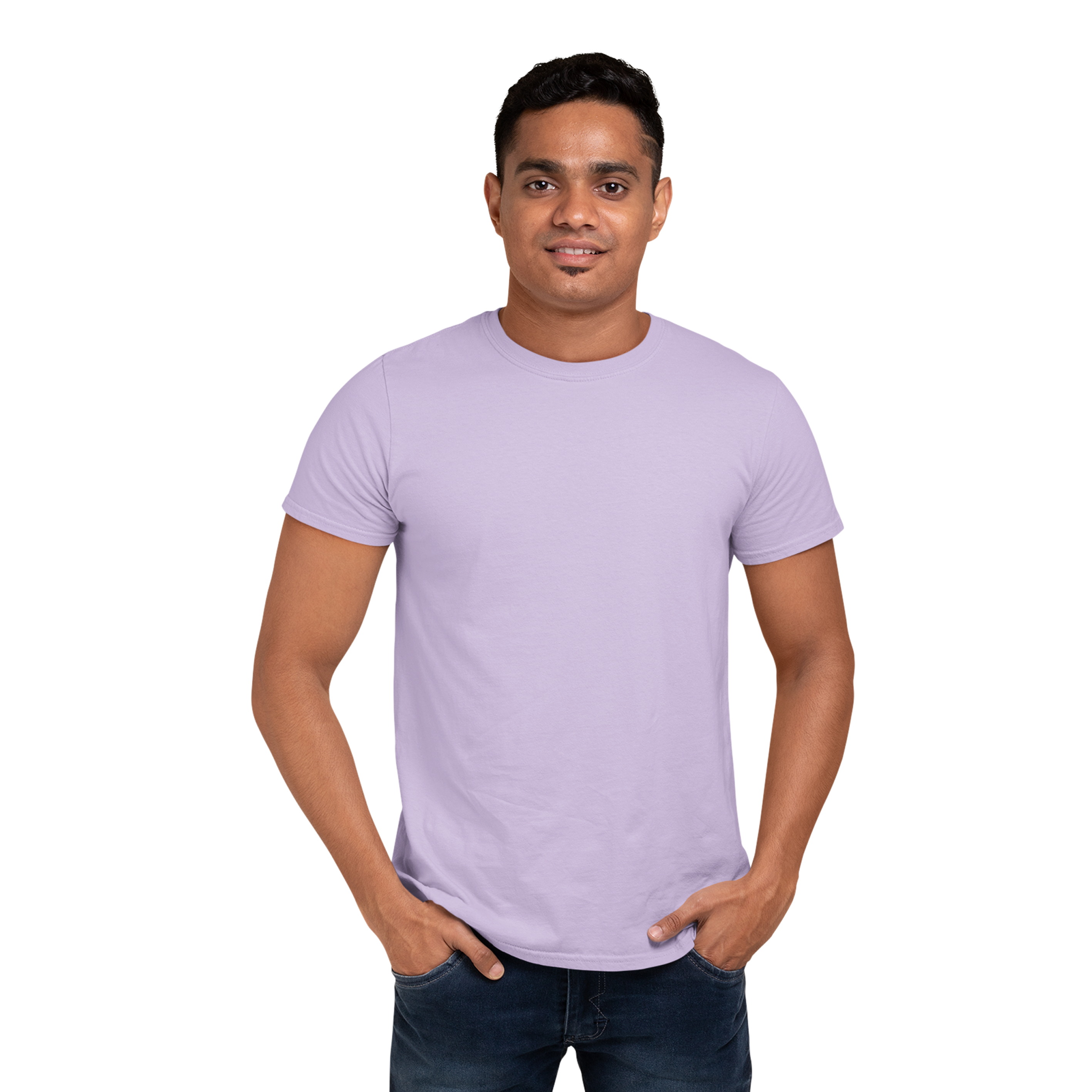 Buy Lavender t shirt for men at goat prints