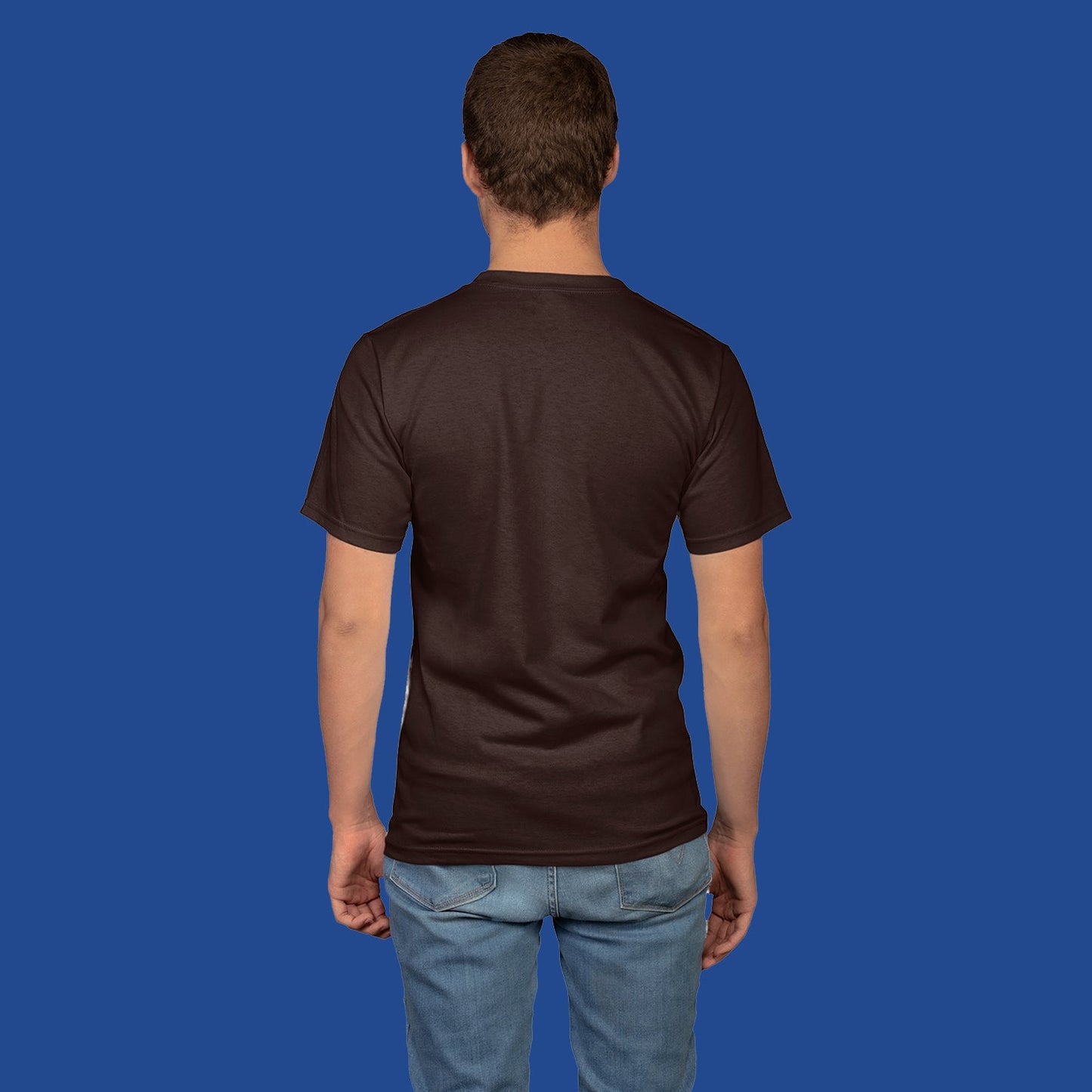 Buy Coffee Brown t shirt for men at goat prints