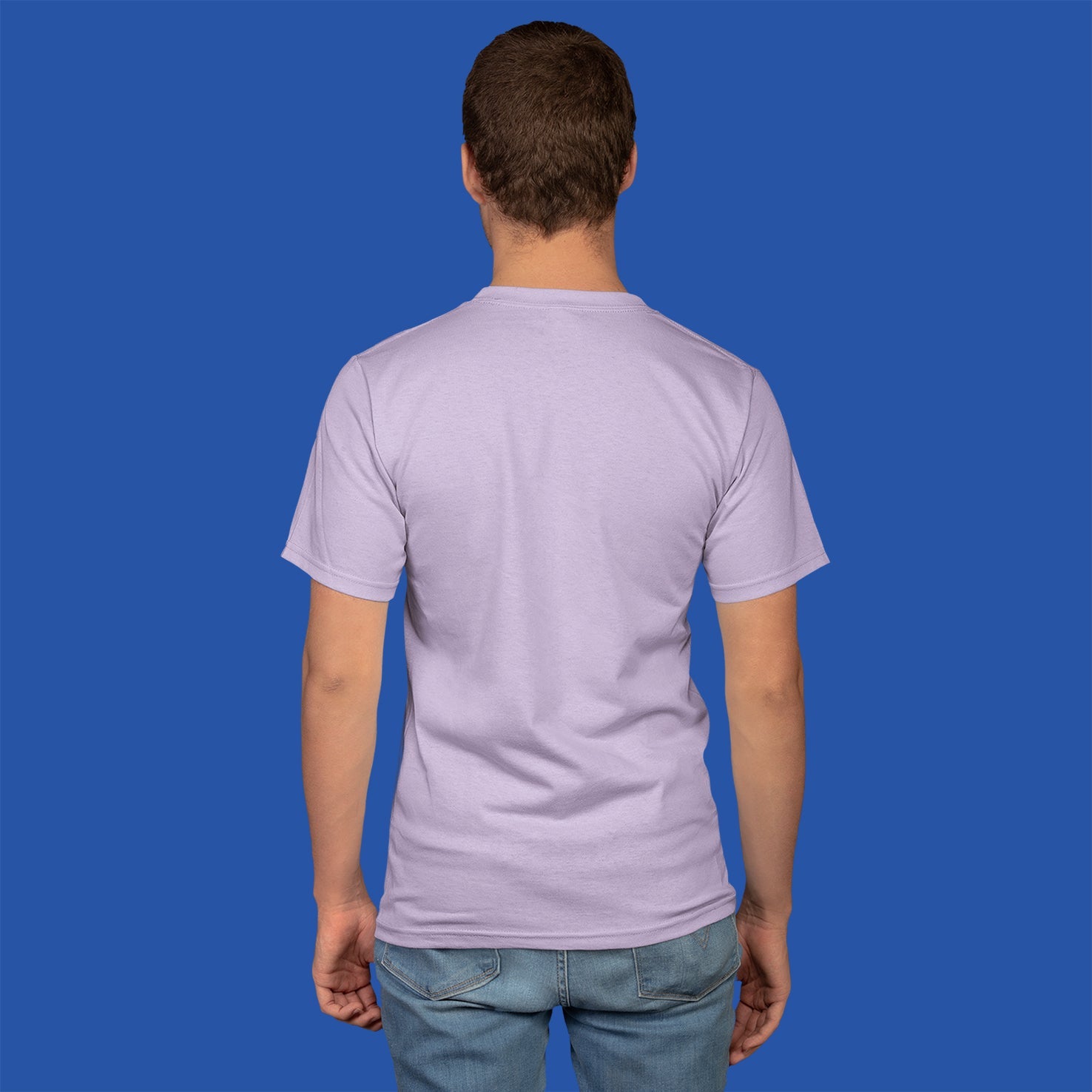 Buy Lavender t shirt for men at goat prints