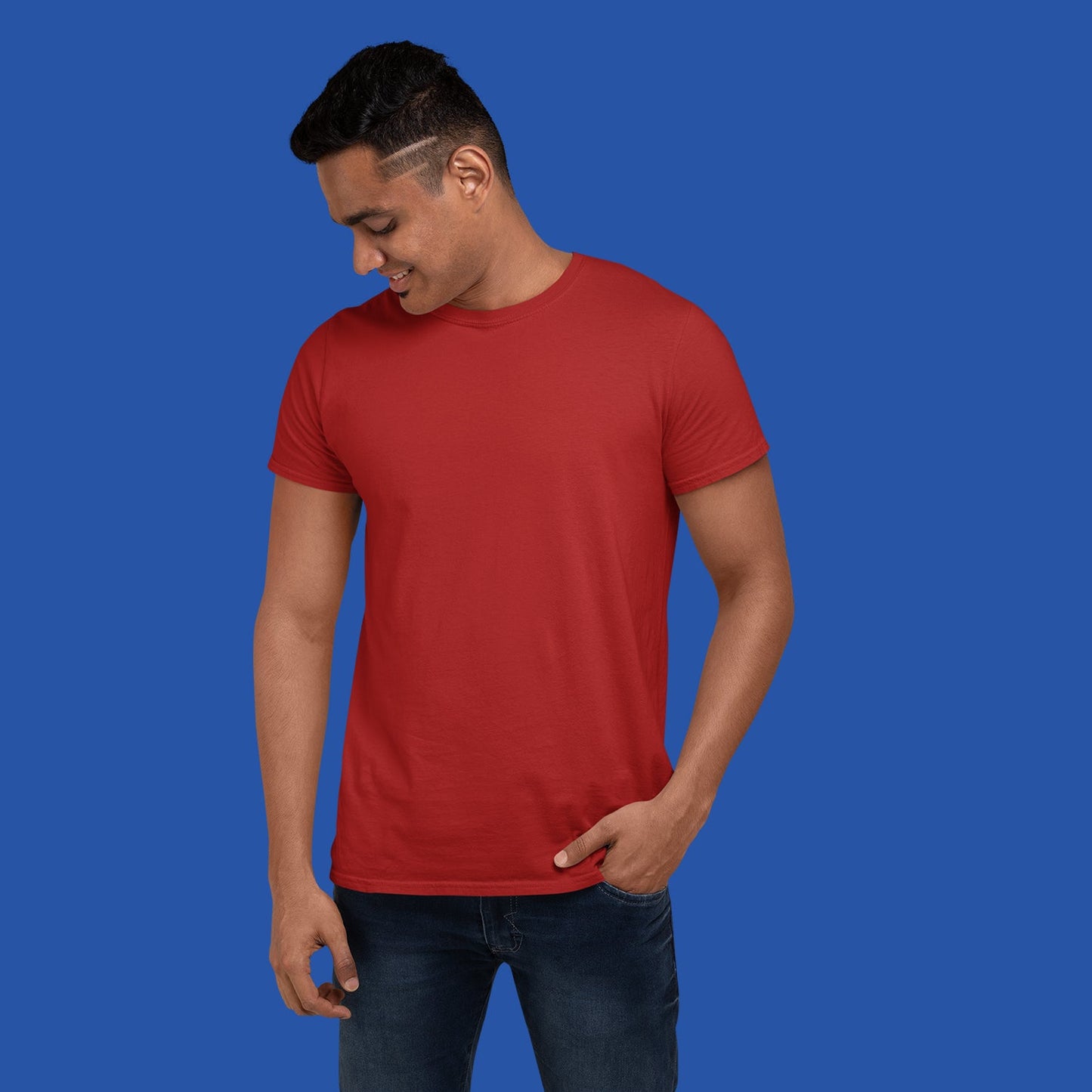 Buy Red t shirt for men at goat prints