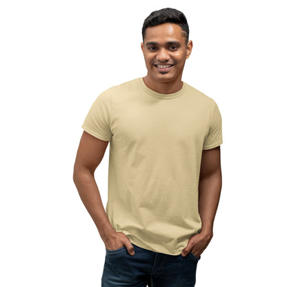 Buy Beige t shirt for men at goat prints