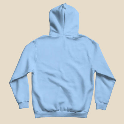 MEN HOODIES - BABY BLUE