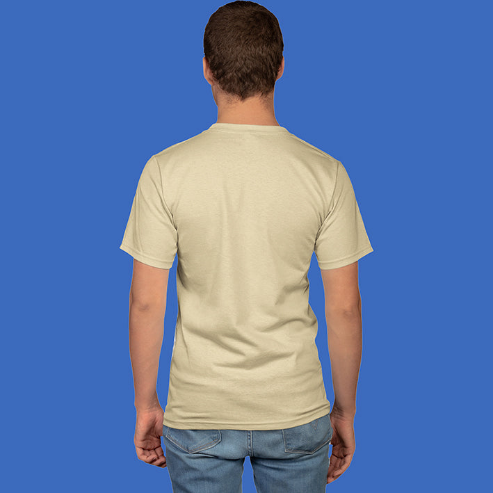 Buy Beige t shirt for men at goat prints