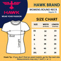 Navy-blue-round-neck-tshirts-for-Women-at-goatprints