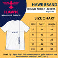 round neck t shirs at hawk