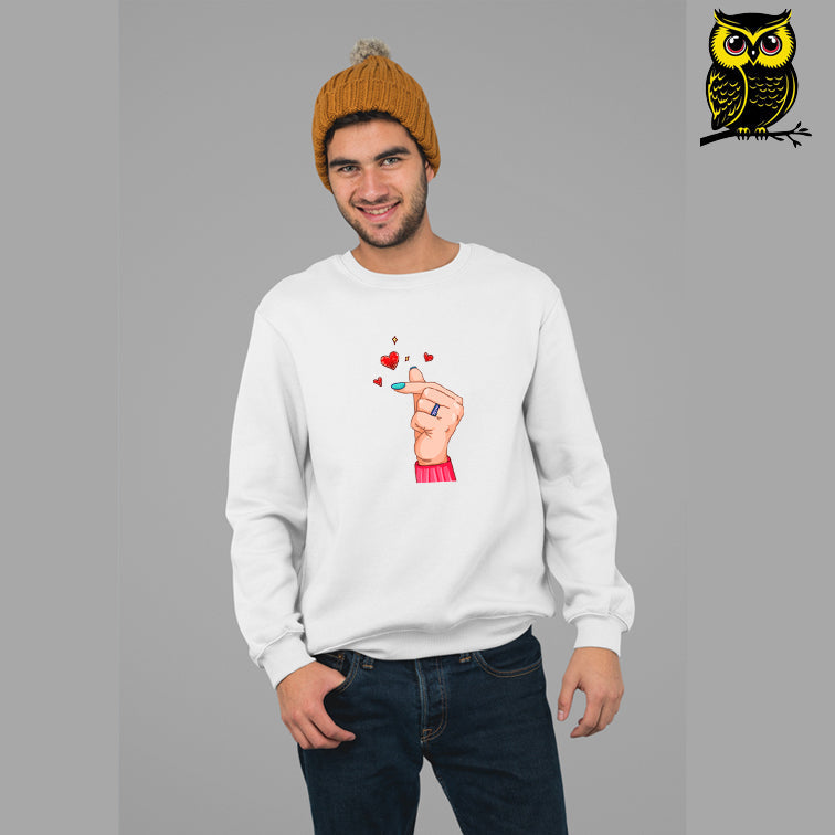 Buy Heart Sweatshirt Online In India