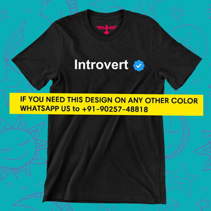 Introvert T-Shirts for Sale