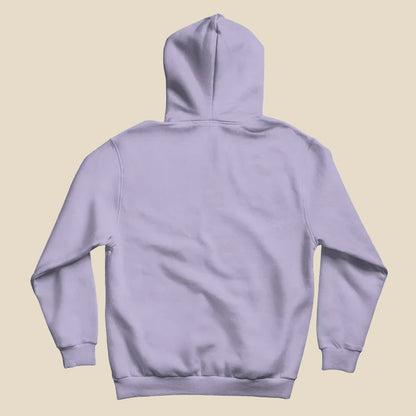 Men Hoodie with Kangaroo Pocket-Lavender