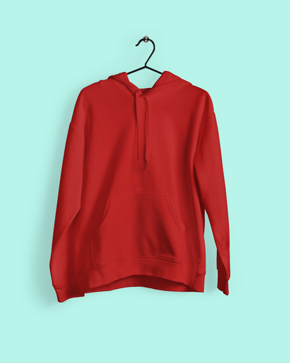 Buy Trendy Red Hoodies Online in India