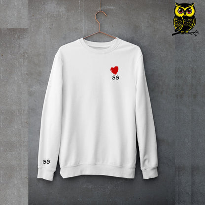 CUSTOM LOVE NAME PRINTED SWEATSHIRTS