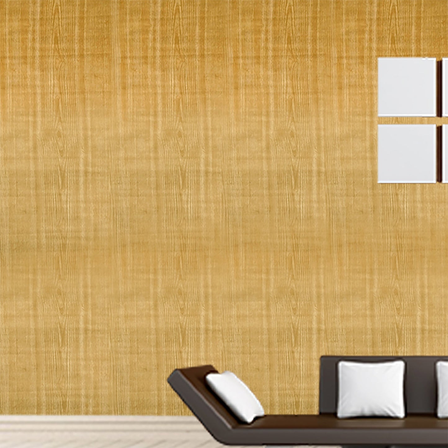 Decorative Wood-finish Wallpaper