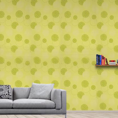 Decorative Light Green Wallpaper