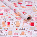 White Base Multicolor Wallpaper