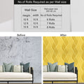 Decorative Yellow Wallpaper