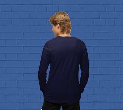 Buy mens Navy Blue Full Sleeve Shirt online at best price