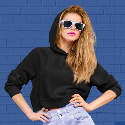 Buy Women Crop Hoodie Online at Hawkty