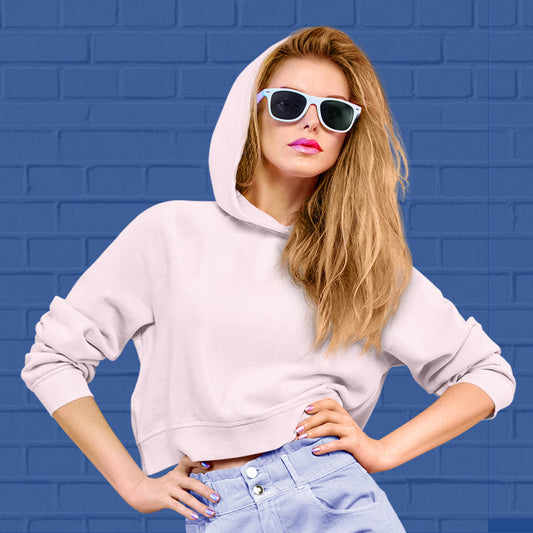 Buy Women Crop Hoodie Online at Hawkty