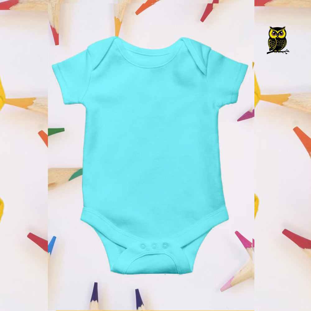 BABY ROMPER – SKIN FRIENDLY PURE COTTON-SKY BLUE